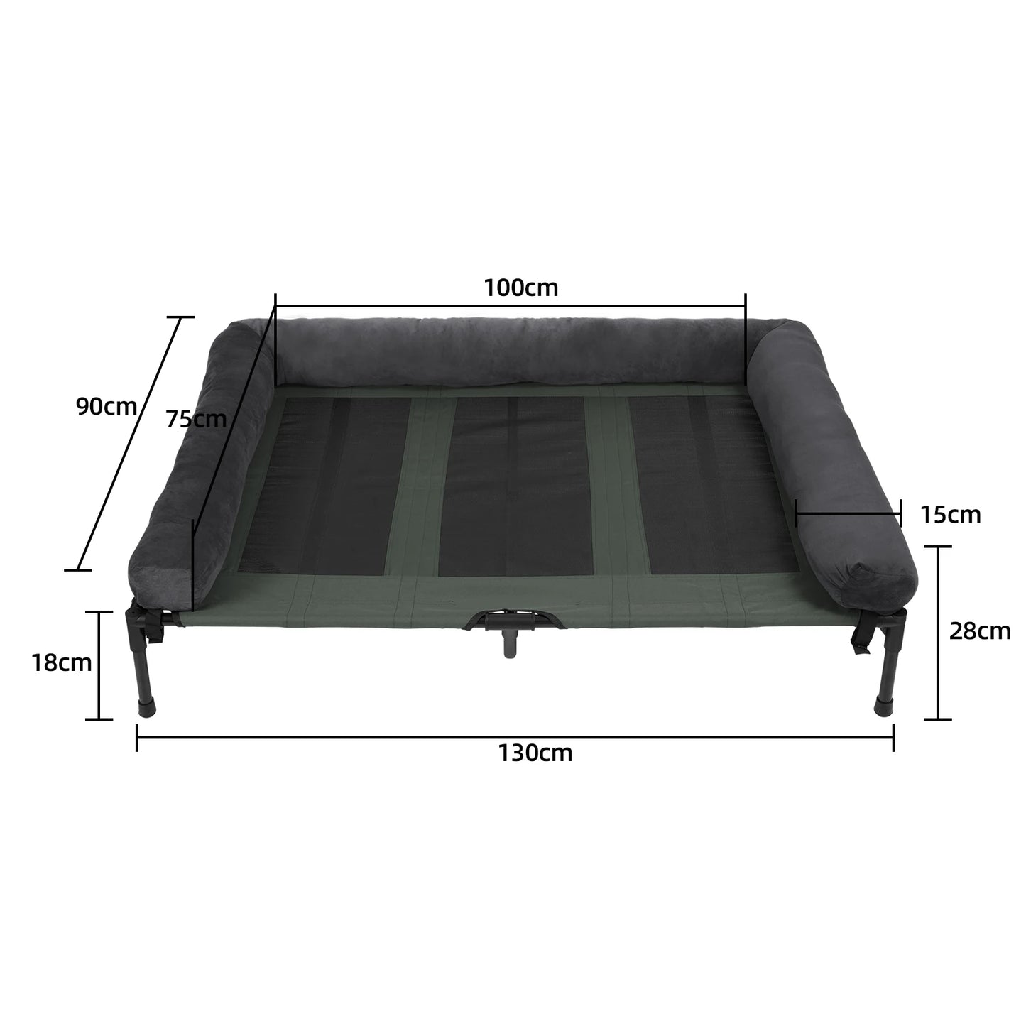 Elevated Bed for Dogs and Cats Indoor and Outdoor