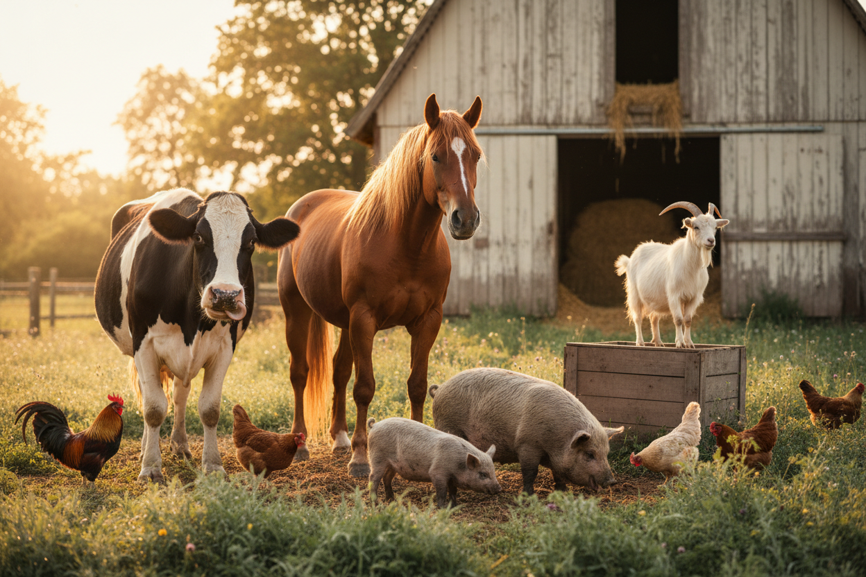 Barn Animals and Rodents Supplies