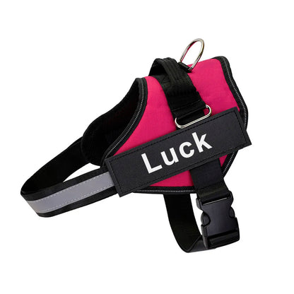 Dog Harness, Customized Reflective Breathable  and Adjustable Harness for Dog, NO PULL Outdoor Harness