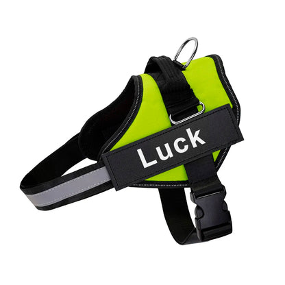 Dog Harness, Customized Reflective Breathable  and Adjustable Harness for Dog, NO PULL Outdoor Harness