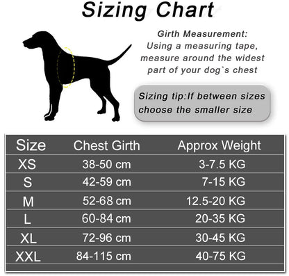Dog Harness, Customized Reflective Breathable  and Adjustable Harness for Dog, NO PULL Outdoor Harness