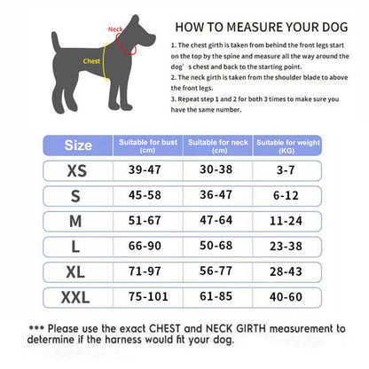 Personalized Dog Harness, NO PULL, Reflective, Breathable, Outdoor Walk Training Accessories