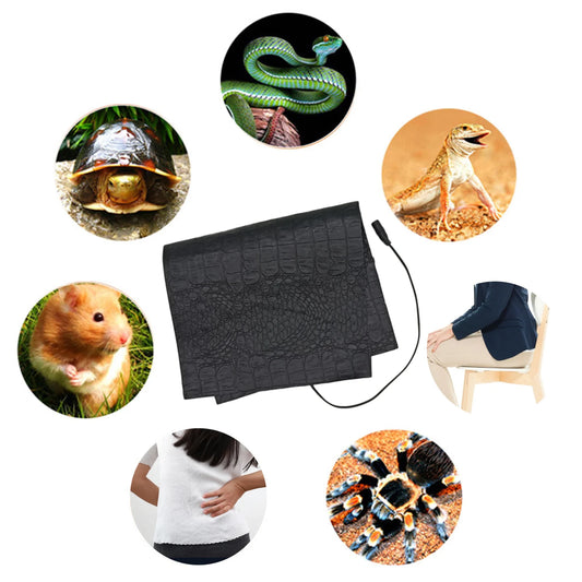 Terrarium Reptiles, Heat Mat, Climbing Pet, Heating Pads, Reptile, Electric Blanket, Reptiles (Turtles, Snake, Lizard, hamster)