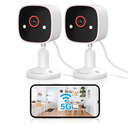 Outdoor/Indoor Security Cameras HD Wireless WiFi/Pet Dog and Cat Camera for Home Security