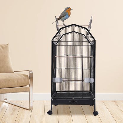 Large 39" Bird Cage  for Parakeets & Lovebirds