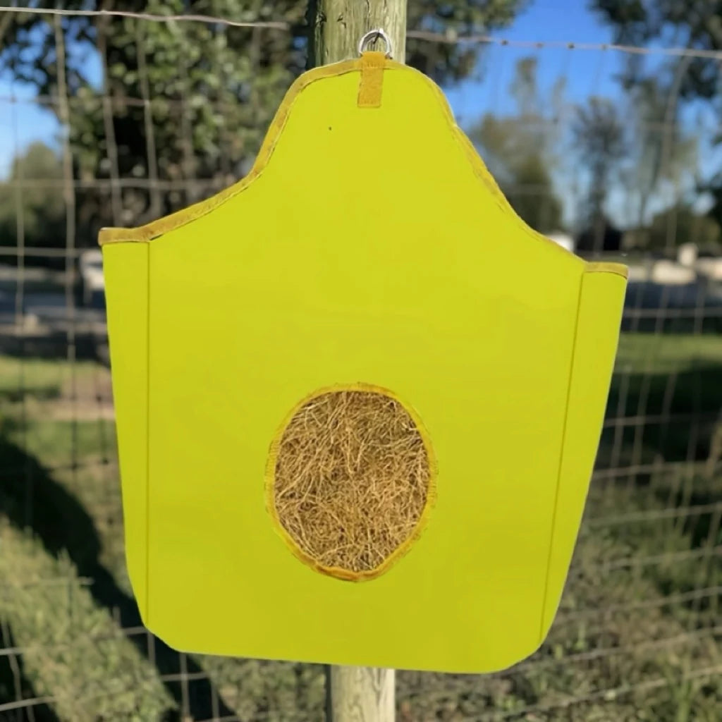 BARN & STABLE Horse Hay Bag with Metal Snap Fastener