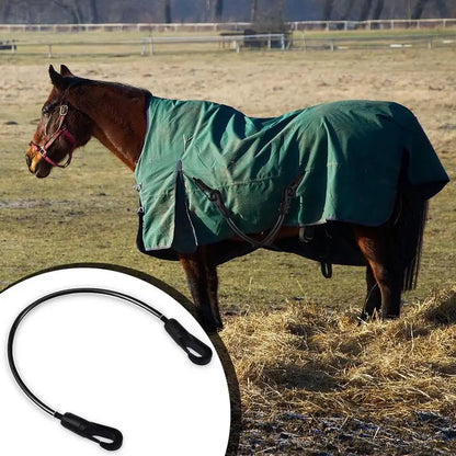 Horse Blanket Sheet Leg Straps Elastic Replacement Horse Blanket Leg Strap Comfortable Animal Sheet Fixing Belt For Outdoor Home