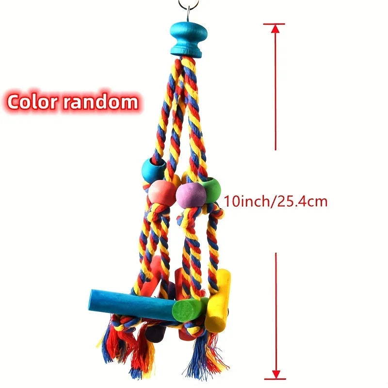 Random Colors Bird Accessories