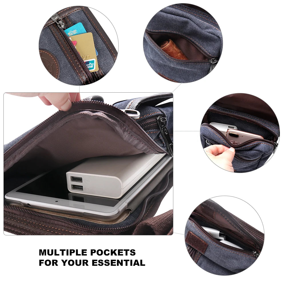 Portable Equestrian Drop Leg Bag, High Quality Canvas, Nylon Horse Riding Waist Bag,