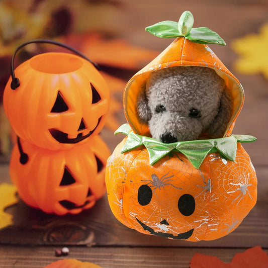 Halloween Dog Pumpkin Costumes Pet Dog