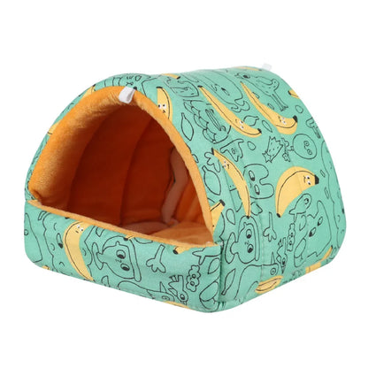 Cute Cartoon Rabbit, Squirrel, Guinea Pig Nest,