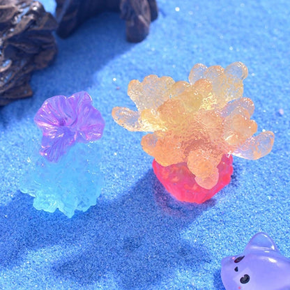 Glowing Coral Oyster for Fish Tank Aquarium Decor.