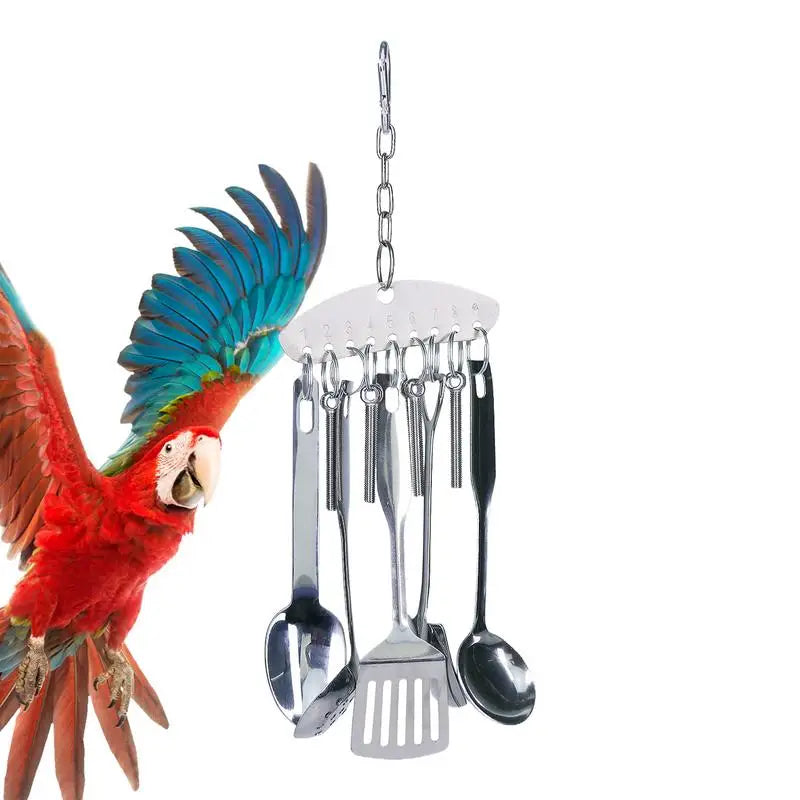 Parrot Stainless Steel Spoons