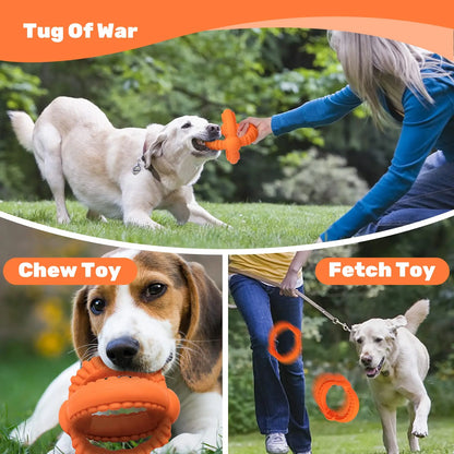 Interactive Dog Toys Detachable, Tug of War Toy