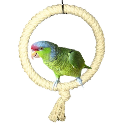Bird Parrot Toy, Chewing Bite Cage, Hanging Accessories, Swing