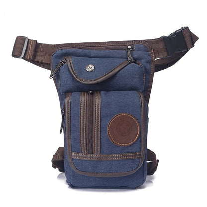 Portable Equestrian Drop Leg Bag, High Quality Canvas, Nylon Horse Riding Waist Bag,