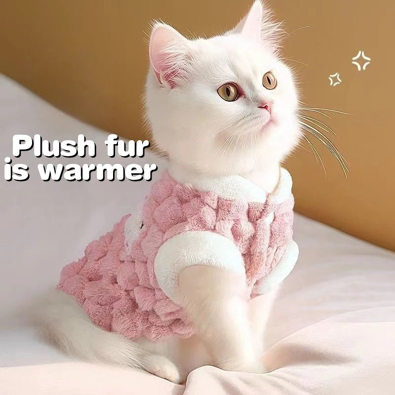 Winter Pet Vest Jacket for cats and small dogs