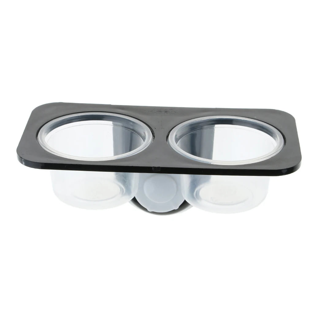 Reptiles & Amphibians, Lizard, Gecko, Suction Cup, Feed Bowls, Food Container with Bowl for Reptile Food and Water Feeding