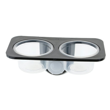Reptiles & Amphibians, Lizard, Gecko, Suction Cup, Feed Bowls, Food Container with Bowl for Reptile Food and Water Feeding