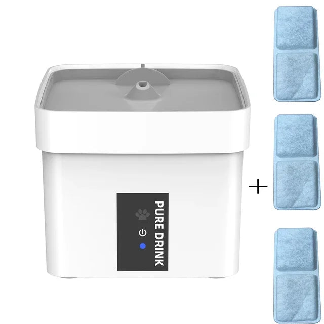 UVC Disinfection Cat Water Fountain, Dog Drink Bowl, Automatic Pet Drinking, Smart Dispenser Bowls