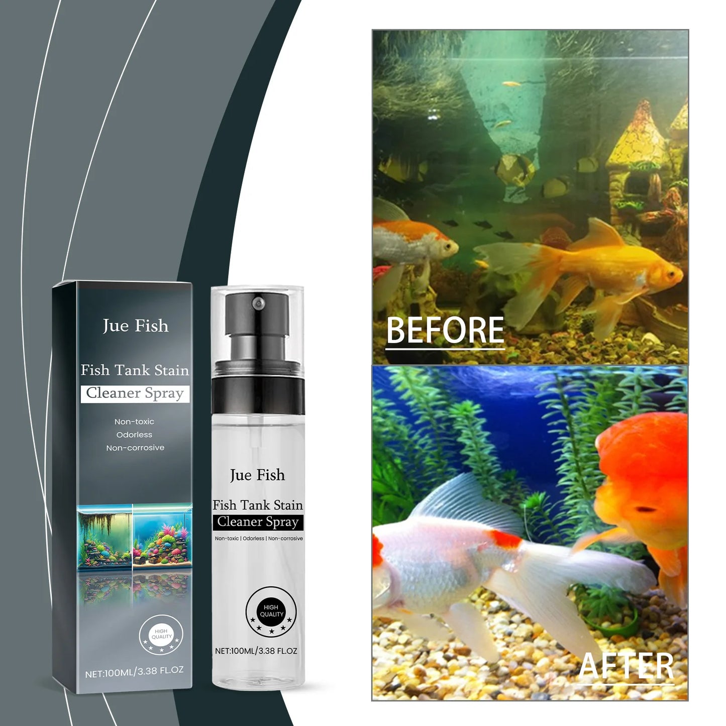 Fish Tank Stain Cleaning Spray
