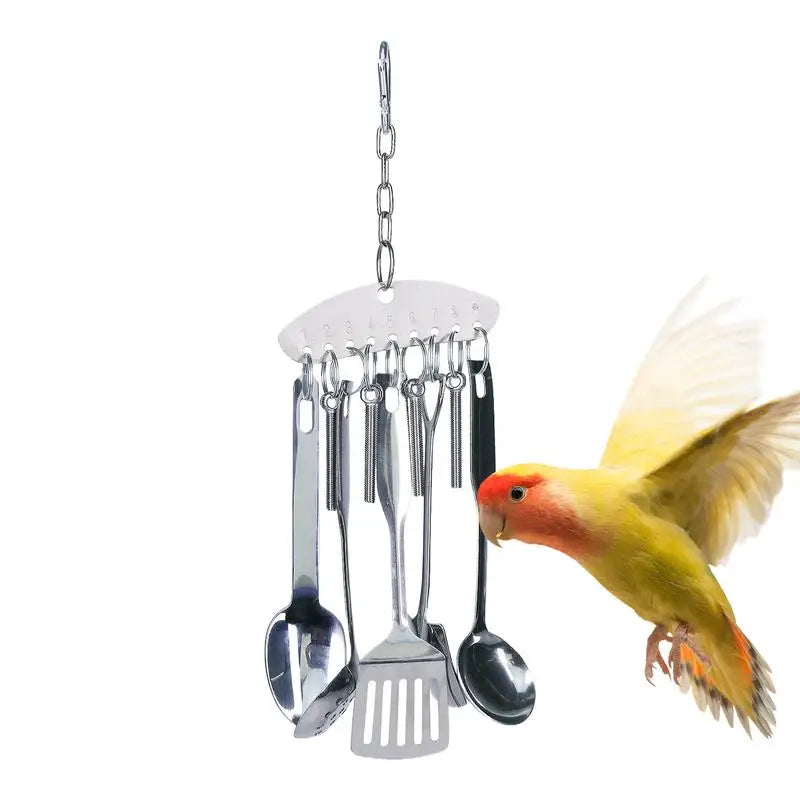 Parrot Stainless Steel Spoons