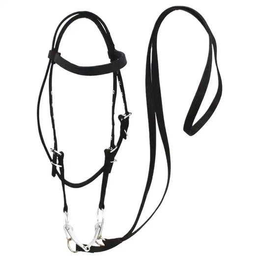 Adjustable Horse Halter Throat Latch For Horse Bridle With 3 Buckles