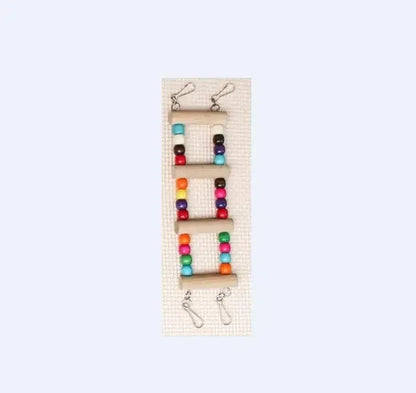 10 Ladder Birds Swing Wooden Bridge