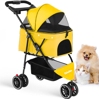 Pet Stroller For Puppy, Small Dogs & Cats