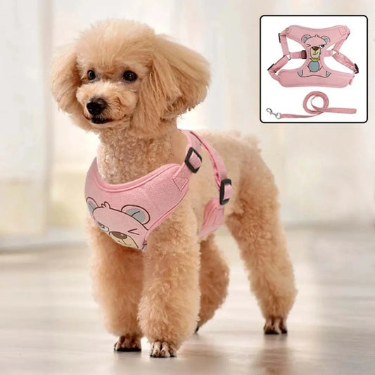 Outdoor Walking Dog Chest Brace Harness Vest