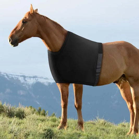 Horse Sleezy Horse Belly Guard, Breathable Horse Shoulder Pads, Shoulder Guard, Anti Friction Horse Bibs, Horse Chest Saver