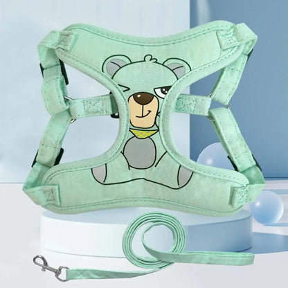 Outdoor Walking Dog Chest Brace Harness Vest