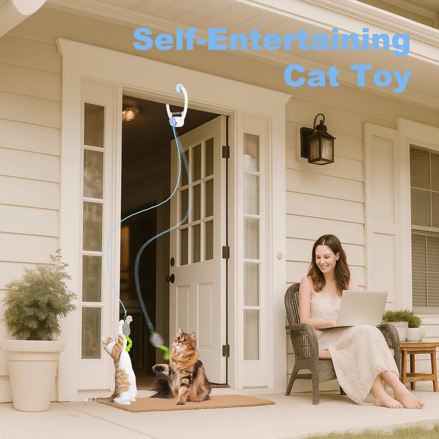 Cat Interactive Toys, Electric Door Hanger