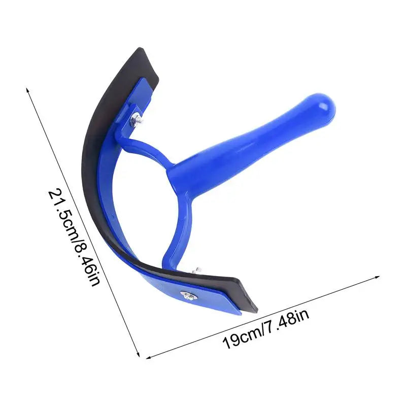 Horse Sweat Scraper, Cleaning Comb with Soft Grip Horse Deshedding Tool