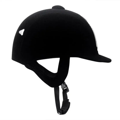 Equestrian Horse Riding Helmet, Breathable, Durable, Safety Half Covered Headgear