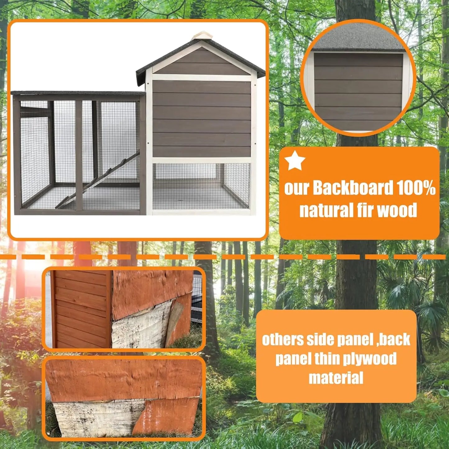 Small Animal Two-Story Hutch