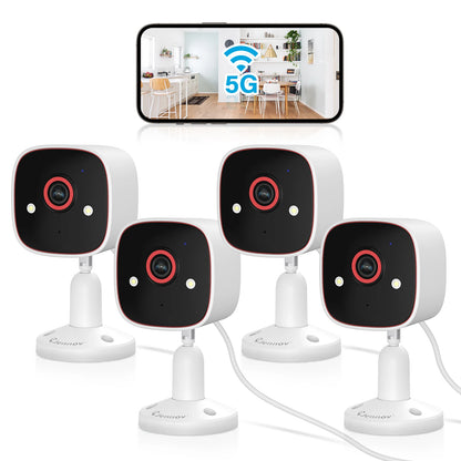 Outdoor/Indoor Security Cameras HD Wireless WiFi/Pet Dog and Cat Camera for Home Security