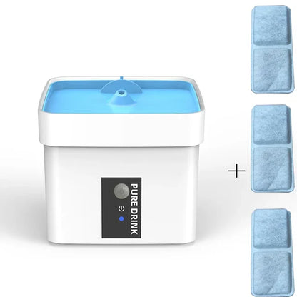UVC Disinfection Cat Water Fountain, Dog Drink Bowl, Automatic Pet Drinking, Smart Dispenser Bowls