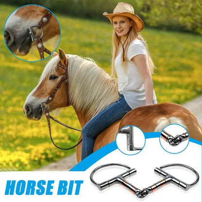 Snaffle Bit Ring for the Horse's Mouth