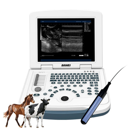 Portable Veterinary Ultrasound Scanner, Laptop Vet Pregnancy B-Ultra Machine, for Animal Farm Home Pet