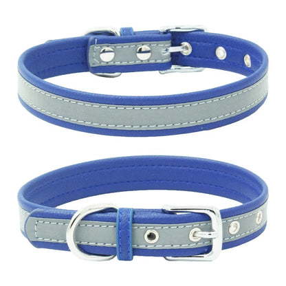 Custom Engraved Leather Dog Collar , Personalized with Name Phone Number, Adjustable Puppy for Medium Large Pet, Gift for Owner