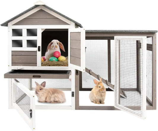 Small Animal Two-Story Hutch