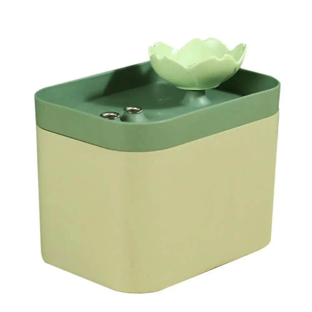 Cat Water Fountain Ceramic Pet Drinking Dispenser, Ultra Quiet Water Feeding Supplies for Cats and Dogs, Silent Pet Dispenser