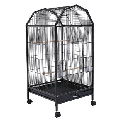 Large Play Bird Cage Parrot for Finch, Macaw, Cockatoo.