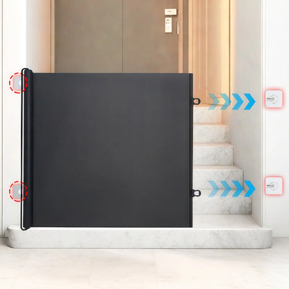 Automatic Retractable Gate, Particularly Convenient Training Tool, Safety Enclosure, Suitable for Puppies ans cats