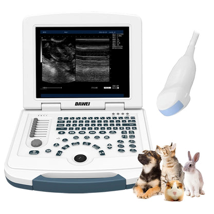 Portable Veterinary Ultrasound Scanner, Laptop Vet Pregnancy B-Ultra Machine, for Animal Farm Home Pet