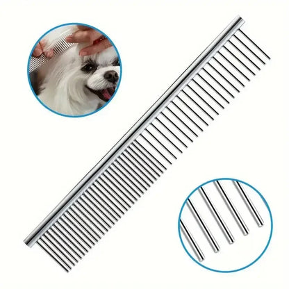 Ambidextrous Pet Safe Scissors, Stainless Steel Dog Grooming Shears with round Head for Precision Trimming
