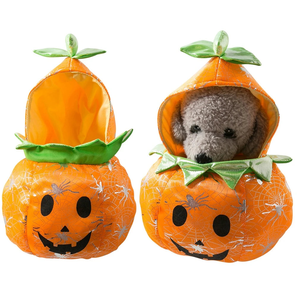 Halloween Dog Pumpkin Costumes Pet Dog
