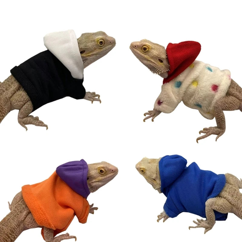 Bearded Dragon Sweater Jackets, Warm Coat Hoodies, Soft Touching Skin
