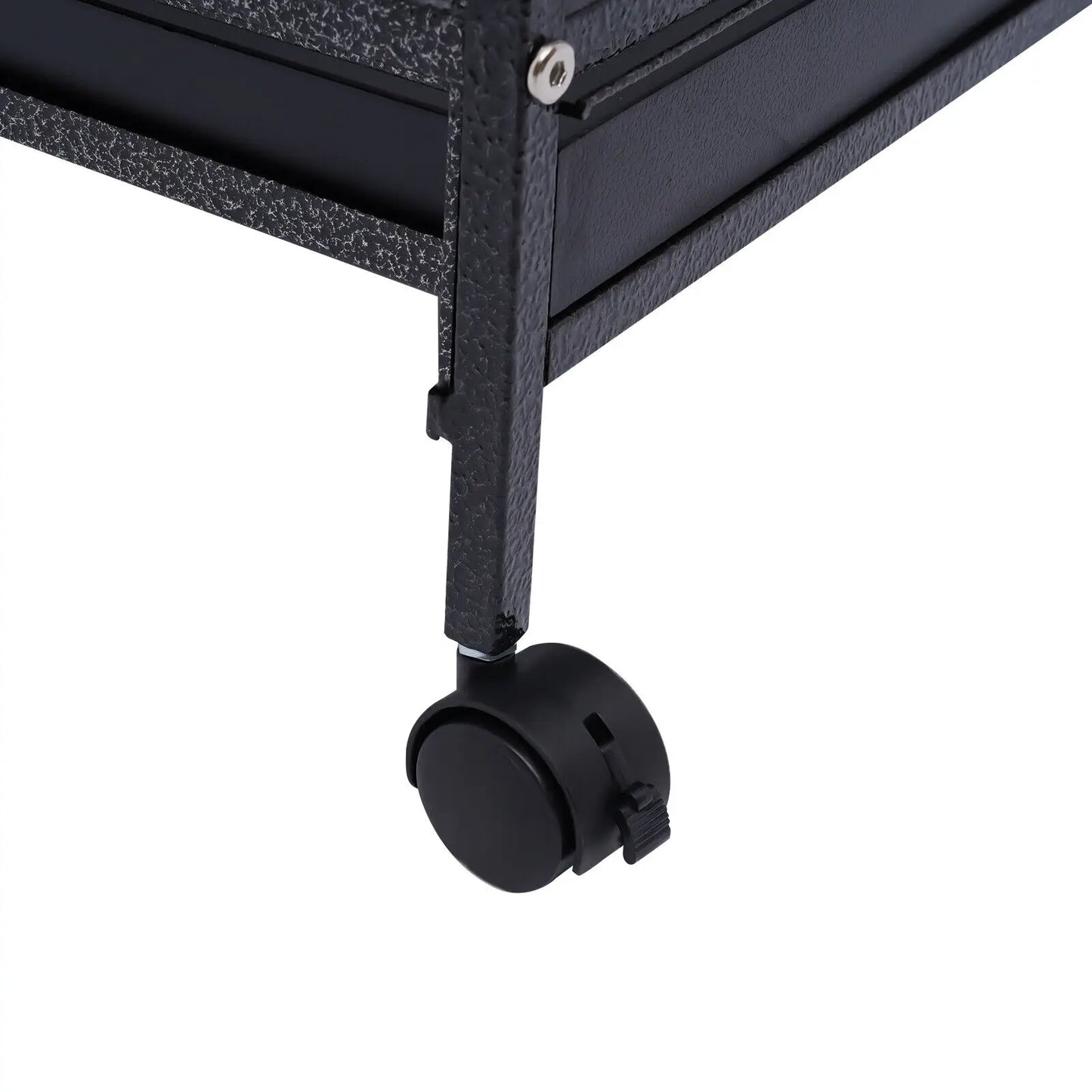 40-Inch Bird Cage with Open-Top and Rolling Stand,